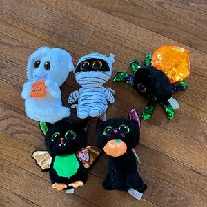 Beanie Boo Halloween lot
